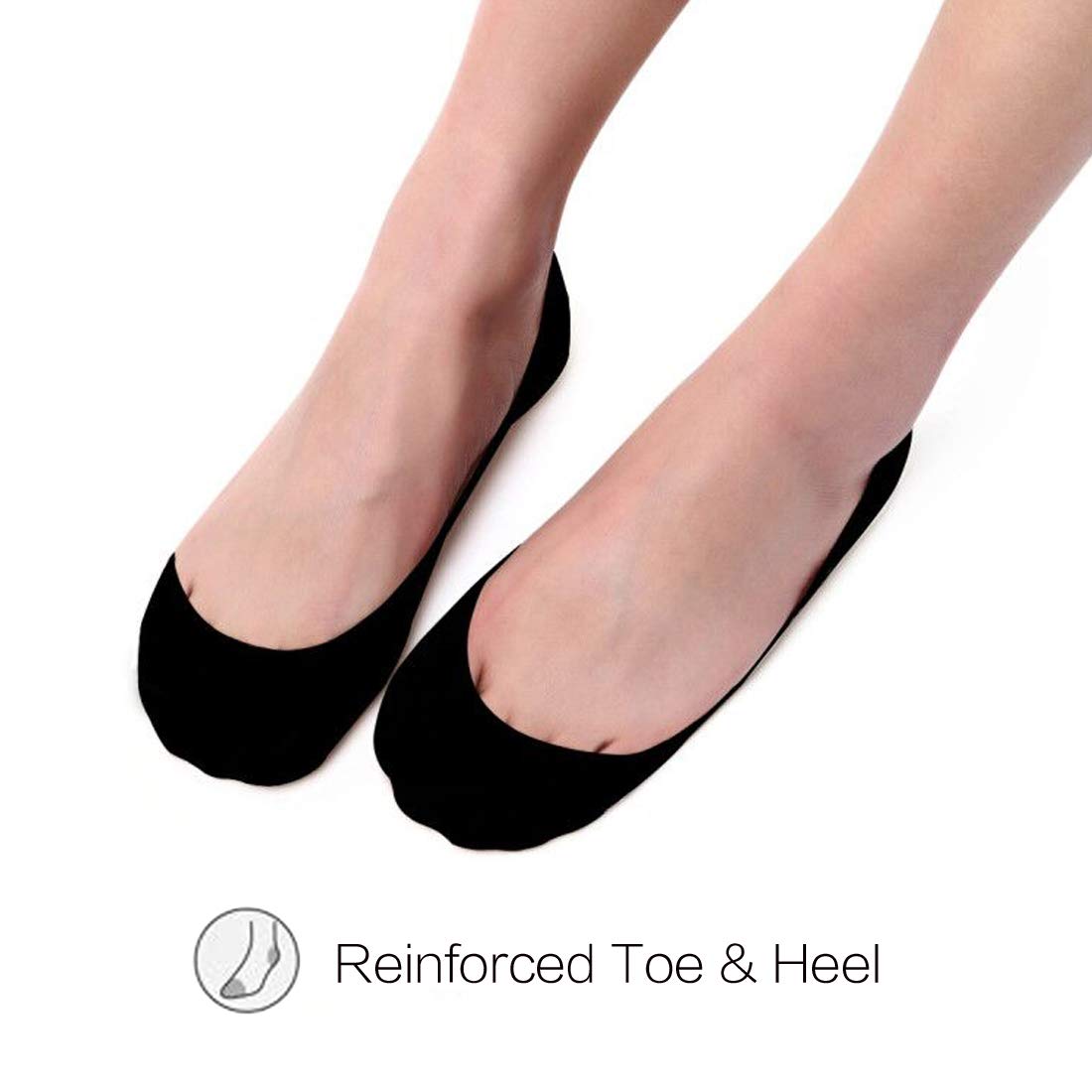 Ultra Low Cut Liner Socks for Women – No Show, Non-Slip Hidden Socks