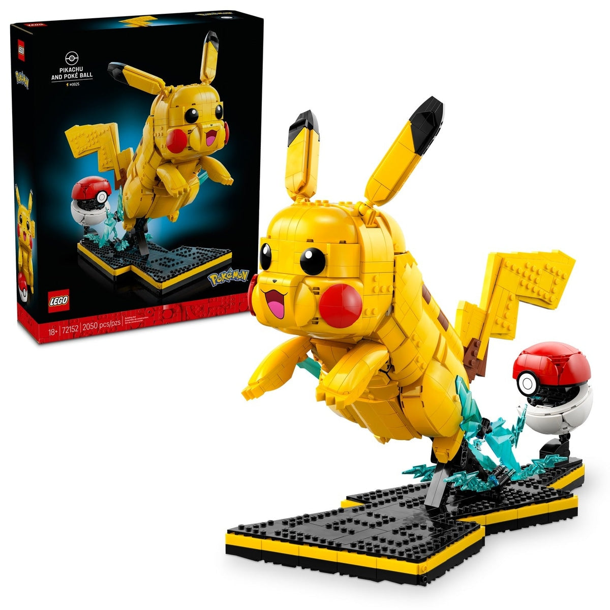 LEGO Pokémon Pikachu and Poké Ball Set