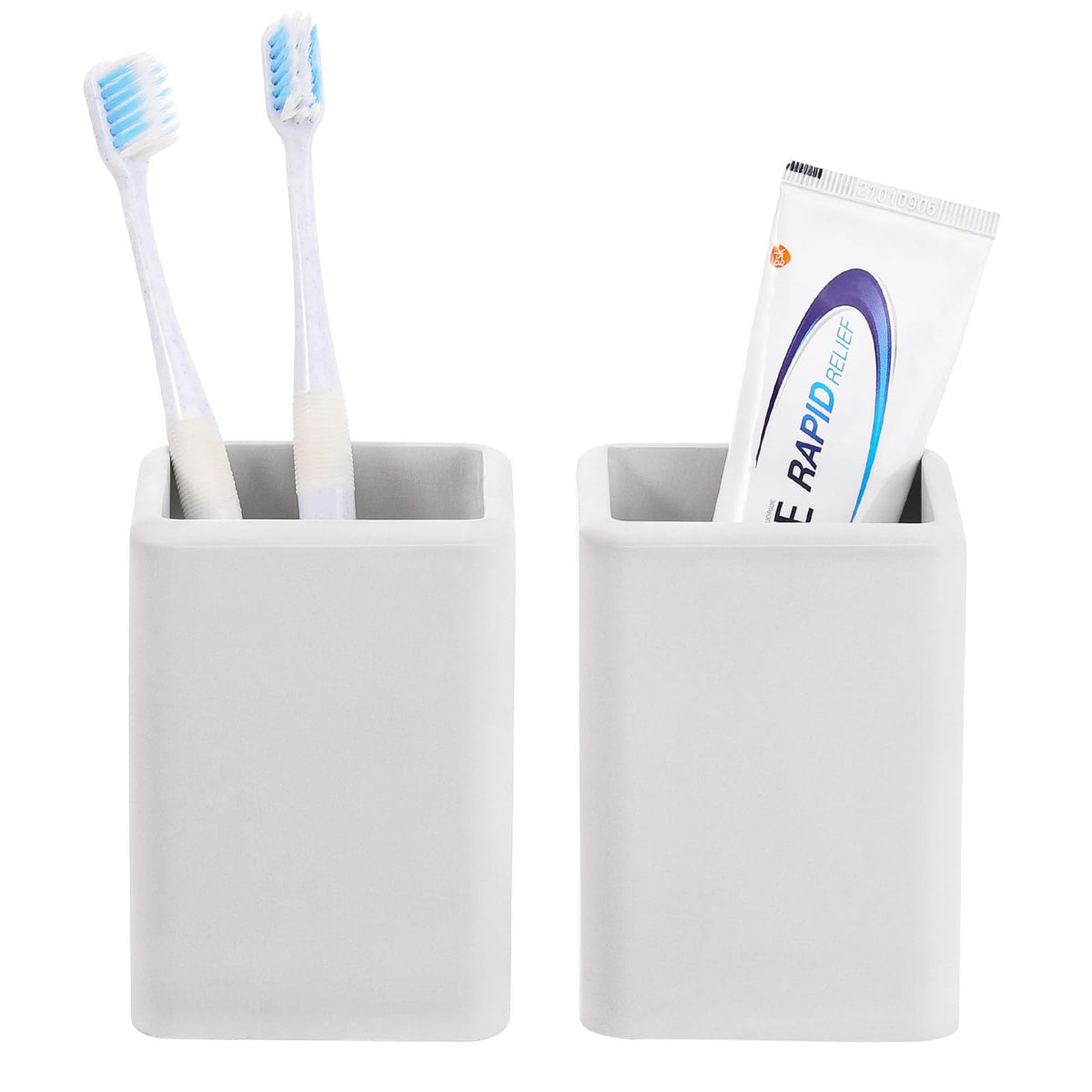 Luxspire Toothbrush Holders, Fast Drying Toothbrush Holders for Bathroom