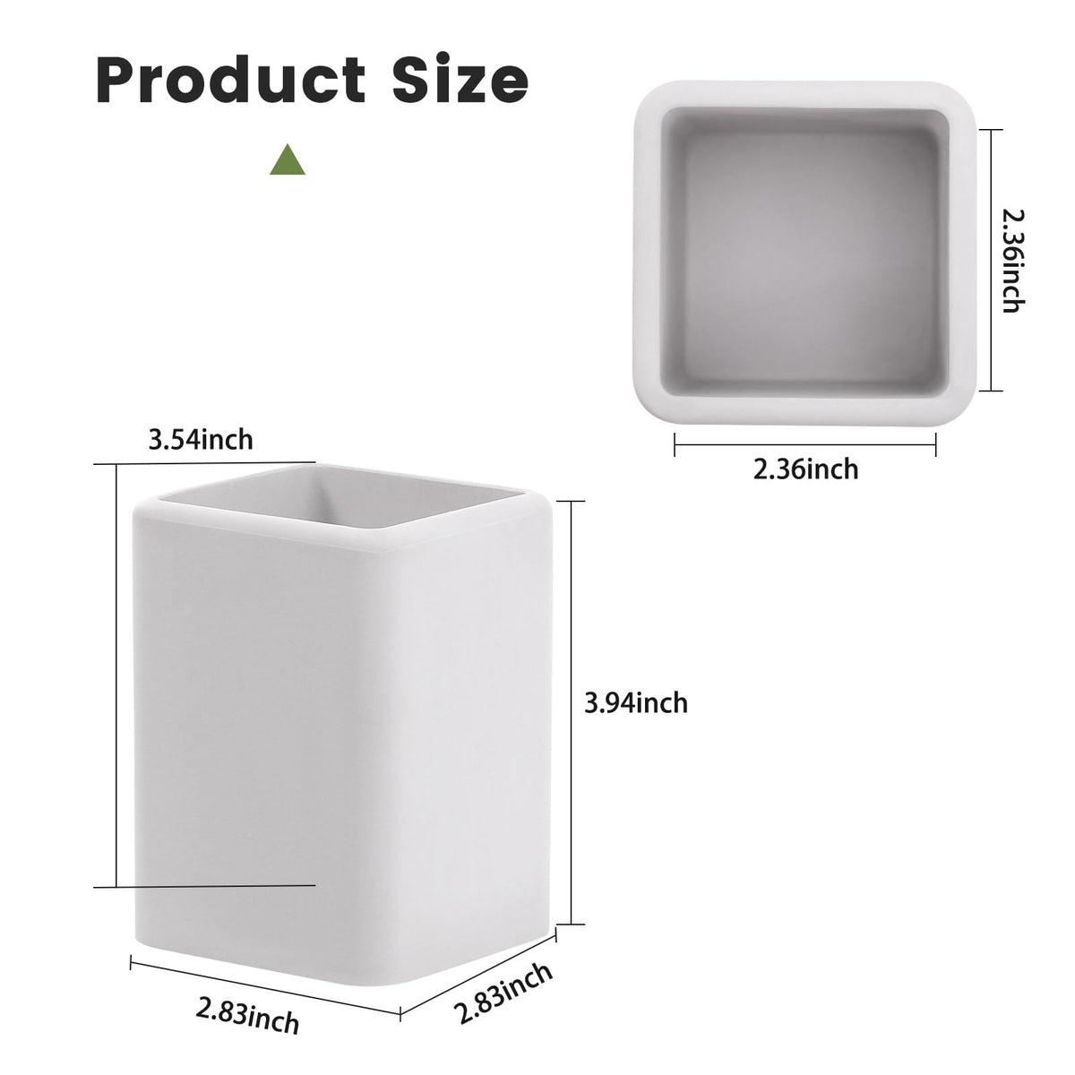 Luxspire Toothbrush Holders, Fast Drying Toothbrush Holders for Bathroom