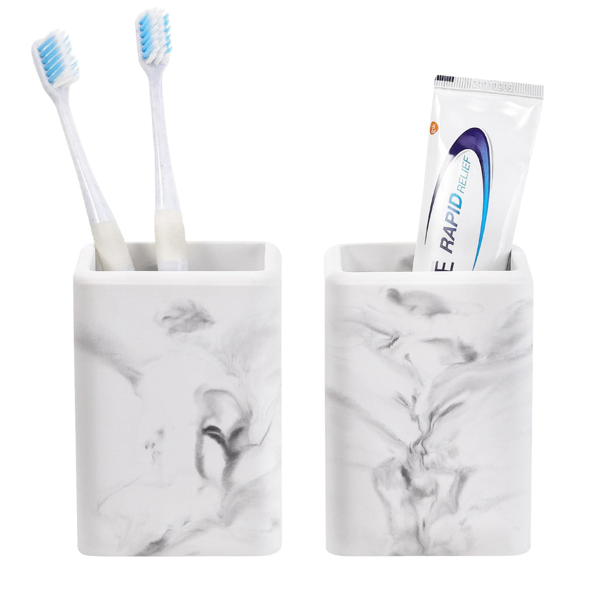 Luxspire Toothbrush Holders, Fast Drying Toothbrush Holders for Bathroom