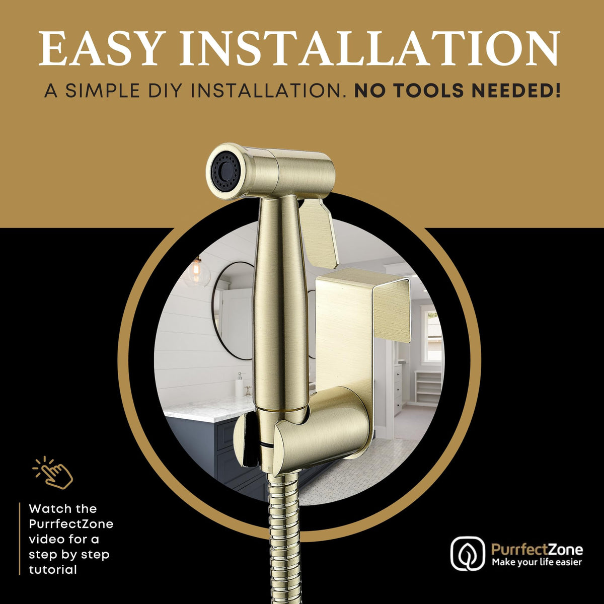 Purfectzone Bidet Sprayer Set – Multiple Pack Options