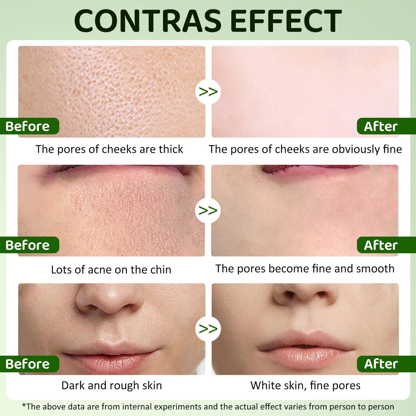 Blackhead Remover Mask | Bamboo Charcoal Peel Off Face Mask for Deep Pore Cleansing