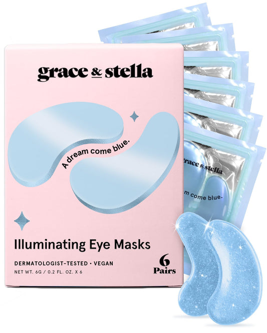 grace & stella Under Eye Patches Eye Masks for Puffy Eyes and Dark Circles - Gifts for Women, Bridesmaids, Birthdays, Bachelorette Party, Self Care Gifts for Women