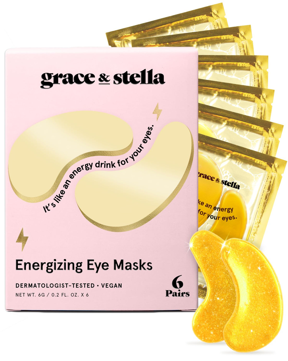 grace & stella Under Eye Patches Eye Masks for Puffy Eyes and Dark Circles - Gifts for Women, Bridesmaids, Birthdays, Bachelorette Party, Self Care Gifts for Women
