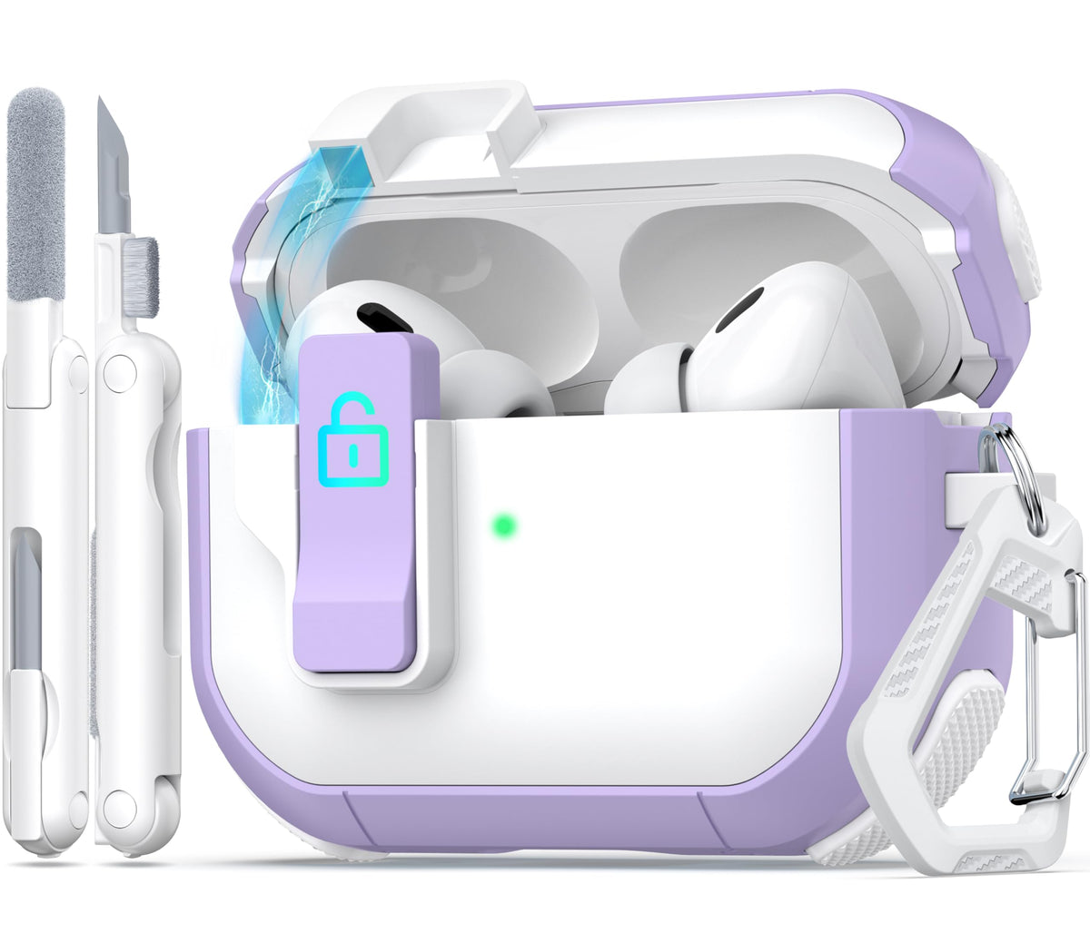Airpods 2nd Clear Lock