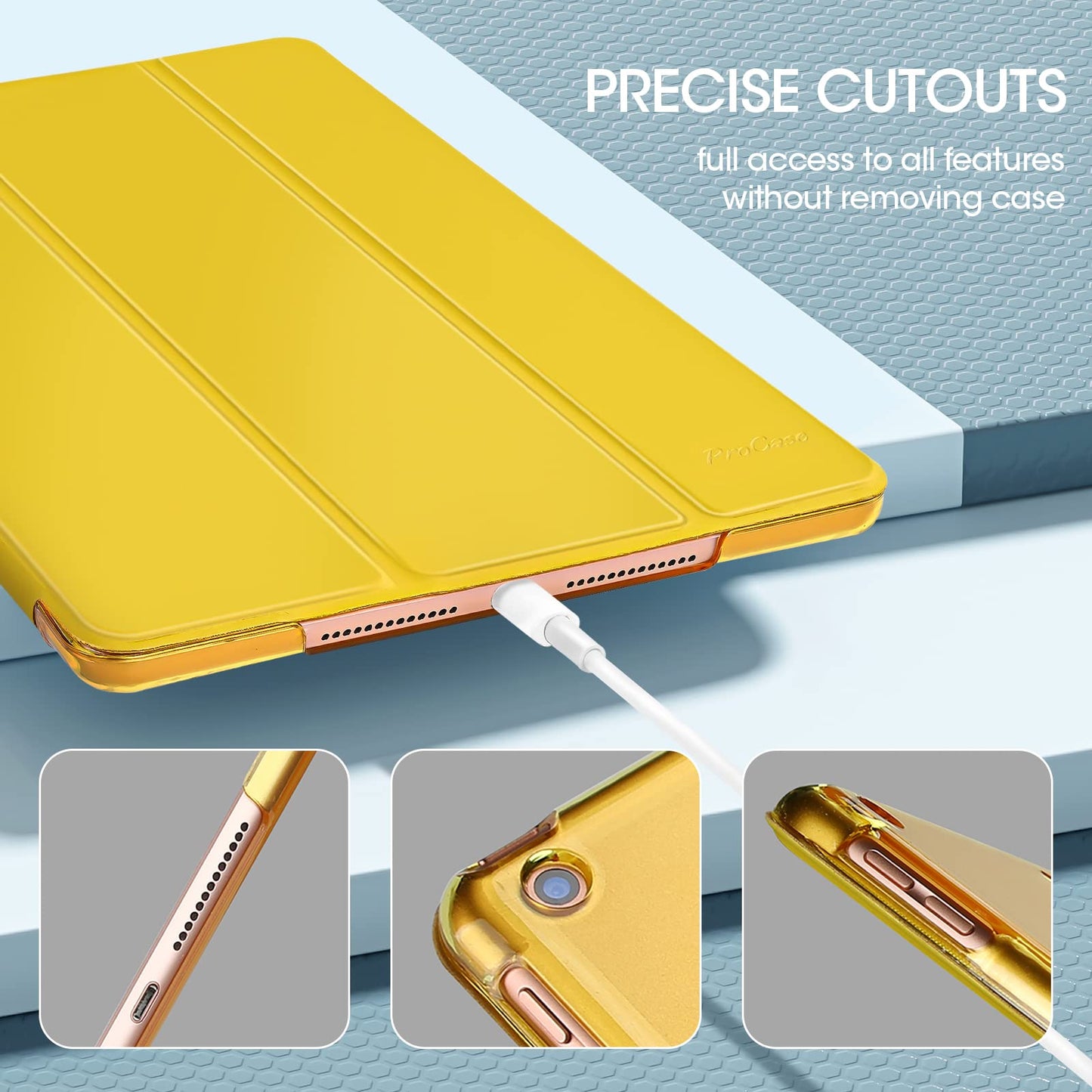 ProCase for iPad 9th, 8th, 7th Generation – 10.2 Inch Protective Case