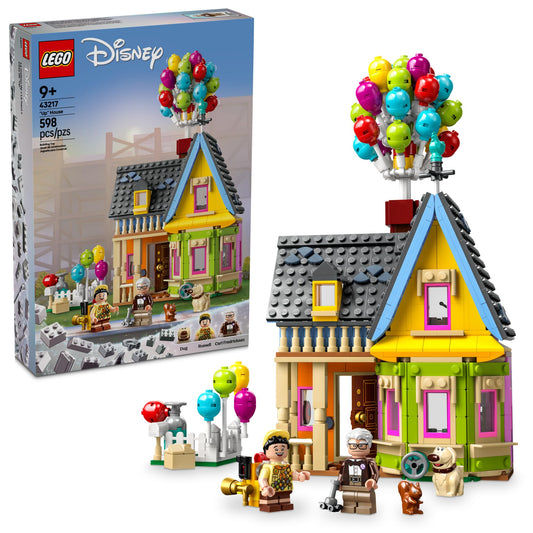 LEGO Disney 'Up' House Set 43217 | 598-Piece Building Toy for Kids Ages 9+