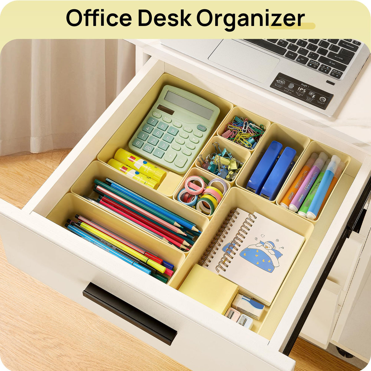 Vtopmart Drawer Organizers – Clear Drawer Dividers for Home Organization