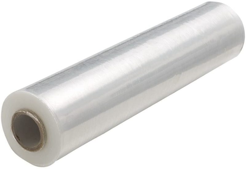 Uline Cling Wrap Lightweight 1500 ft. Hand Wrap Stretch Film, 18 Inch Roll