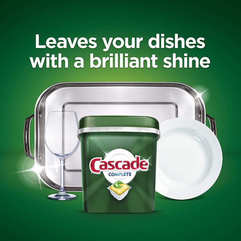 Cascade Power Clean Dishwasher Detergent ActionPacs, 115-count - Image 2