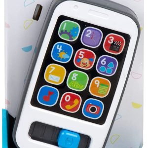 Fisher-Price Laugh & Learn Smart Phone, Musical Infant Toy – English Edition - Image 6