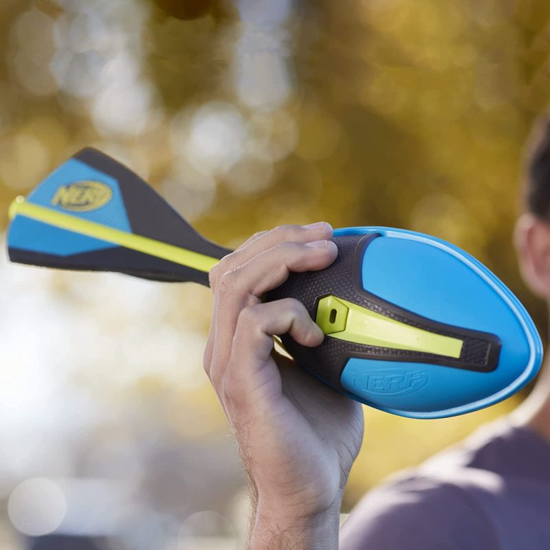 Hasbro Nerf Vortex Ultra Grip Football, Designed for Easy Catching, Howling Whistle Sound, Distance-Optimizing Tail, All-Weather Play, Toy Football - Image 6