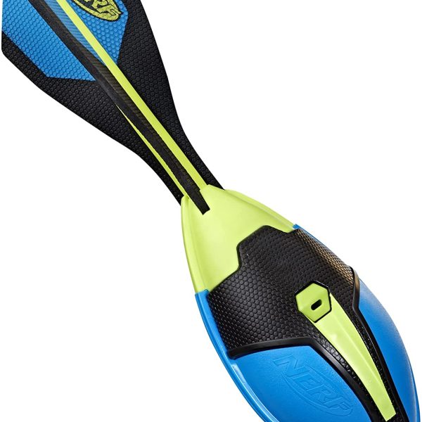 Hasbro Nerf Vortex Ultra Grip Football, Designed for Easy Catching, Howling Whistle Sound, Distance-Optimizing Tail, All-Weather Play, Toy Football