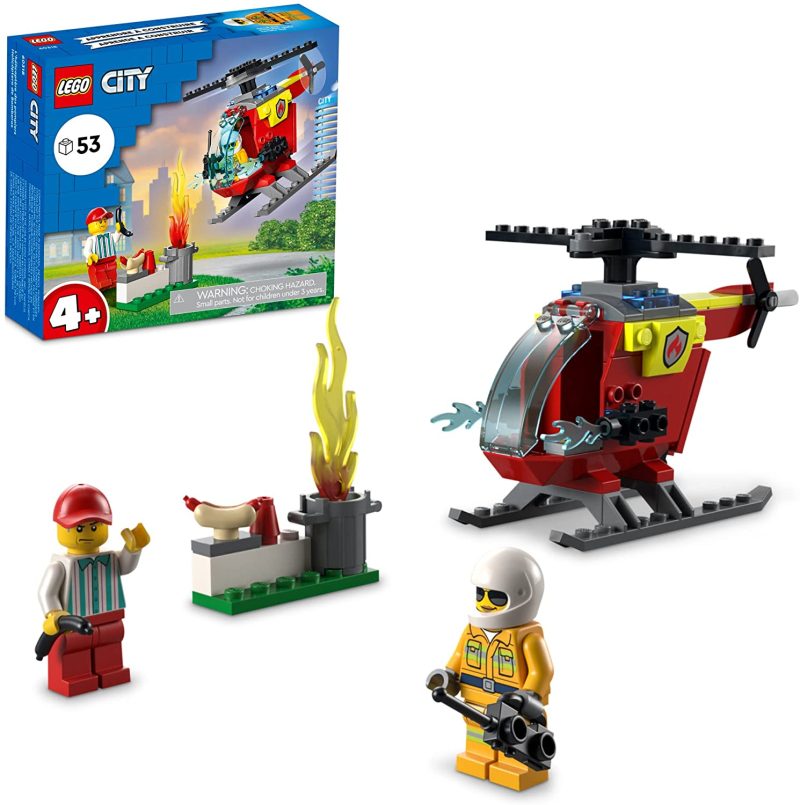LEGO City Fire Helicopter(53 Pieces) Building Sets