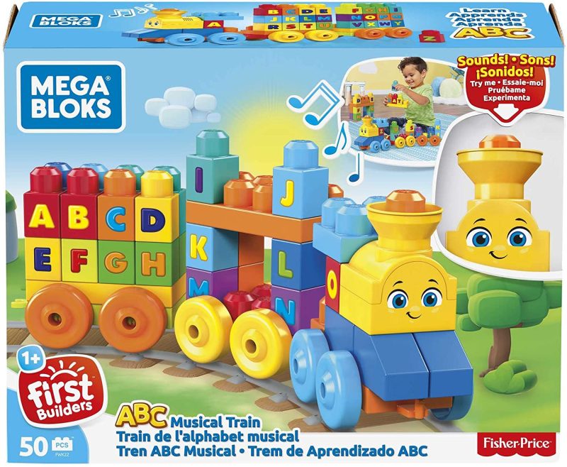 Mega Blocks First Builders ABC Musical Train - Image 6