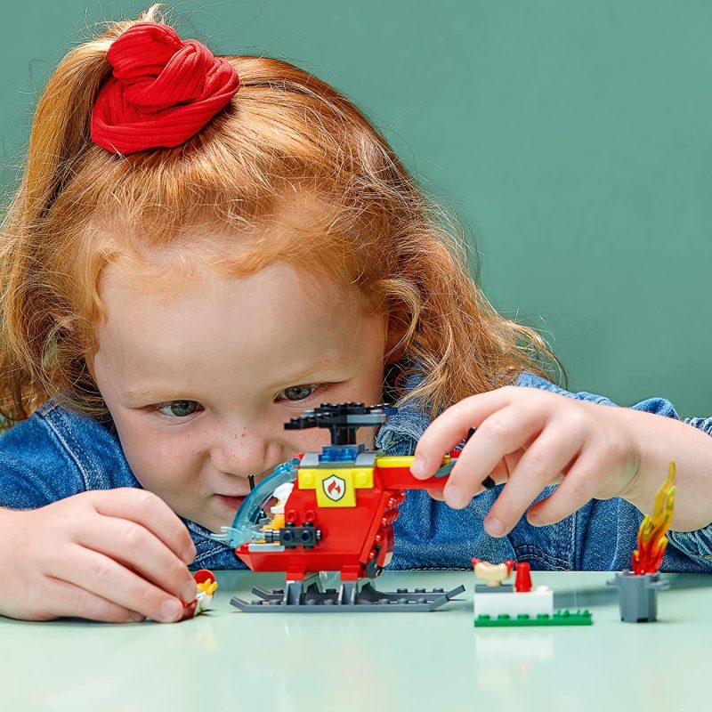 LEGO City Fire Helicopter(53 Pieces) Building Sets - Image 3