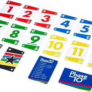 Mattel Phase 10 Card Game, Multi Color - Image 3