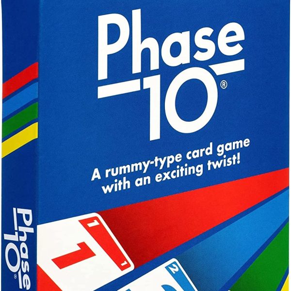 Mattel Phase 10 Card Game, Multi Color