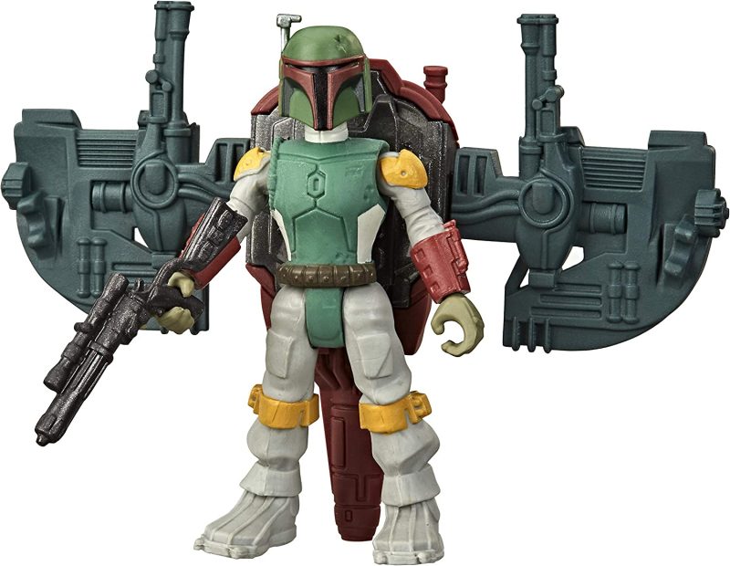 Star Wars Mission Fleet Gear Class Boba Fett Capture in The Clouds 2.5-Inch-Scale Figure and Vehicle, Toys for Kids Ages 4 and Up - Image 3
