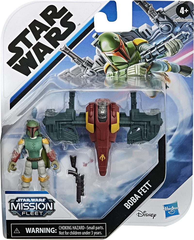Star Wars Mission Fleet Gear Class Boba Fett Capture in The Clouds 2.5-Inch-Scale Figure and Vehicle, Toys for Kids Ages 4 and Up - Image 2