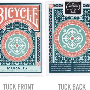 Bicycle Muralis Playing Cards , White, Standard Playing Card Decks - Image 3