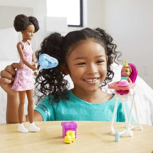 Barbie Skipper Babysitters, Inc. Dolls and Party Time Playset, Black Hair - Image 8