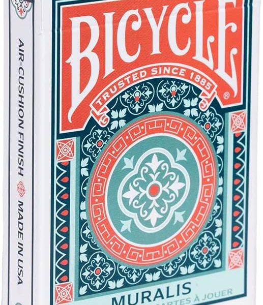Bicycle Muralis Playing Cards , White, Standard Playing Card Decks