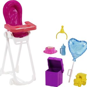 Barbie Skipper Babysitters Inc. Dolls & Playset with Babysitting Skipper Doll, Color-Change Baby Doll, High Chair & Party-Themed Accessories for Kids 3 to 7 Years Old - Image 4