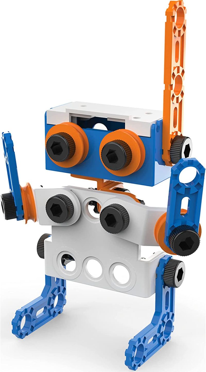 Meccano Junior, 150 pcs Bucket STEAM Model Building Kit for Open-Ended Play - Image 9