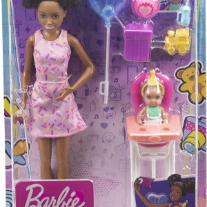 Barbie Skipper Babysitters, Inc. Dolls and Party Time Playset, Black Hair - Image 6