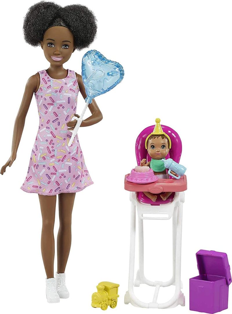 Barbie Skipper Babysitters, Inc. Dolls and Party Time Playset, Black Hair - Image 7