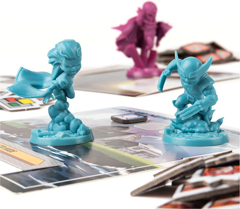 Spin Master Games X-Men, Marvel United Board Game with Cards and Collectible Hero Villain Figurines Party Fun Movie Challenge - Image 7