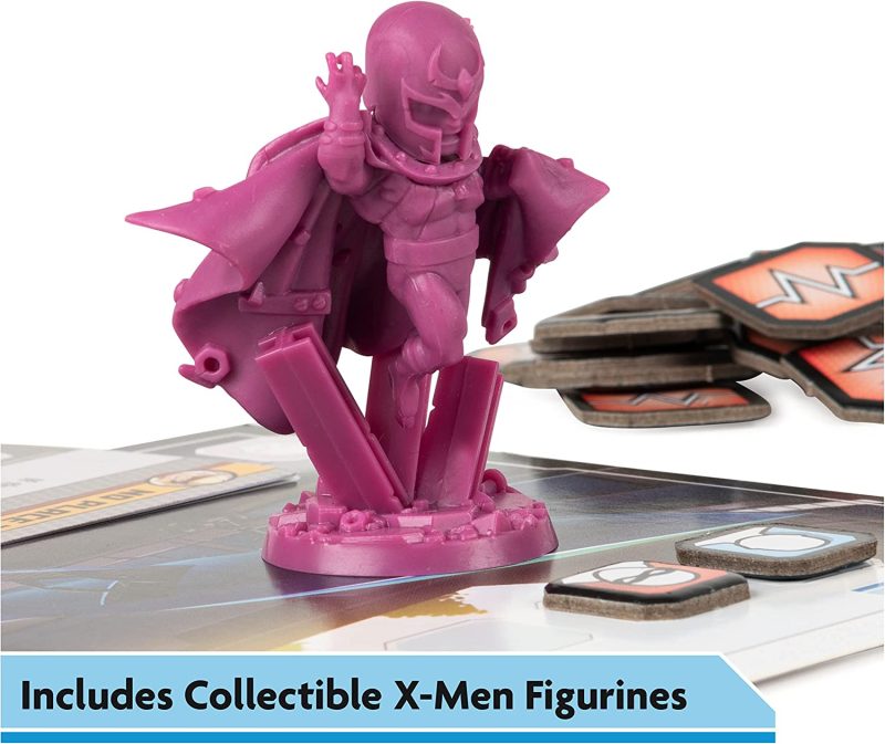 Spin Master Games X-Men, Marvel United Board Game with Cards and Collectible Hero Villain Figurines Party Fun Movie Challenge - Image 4