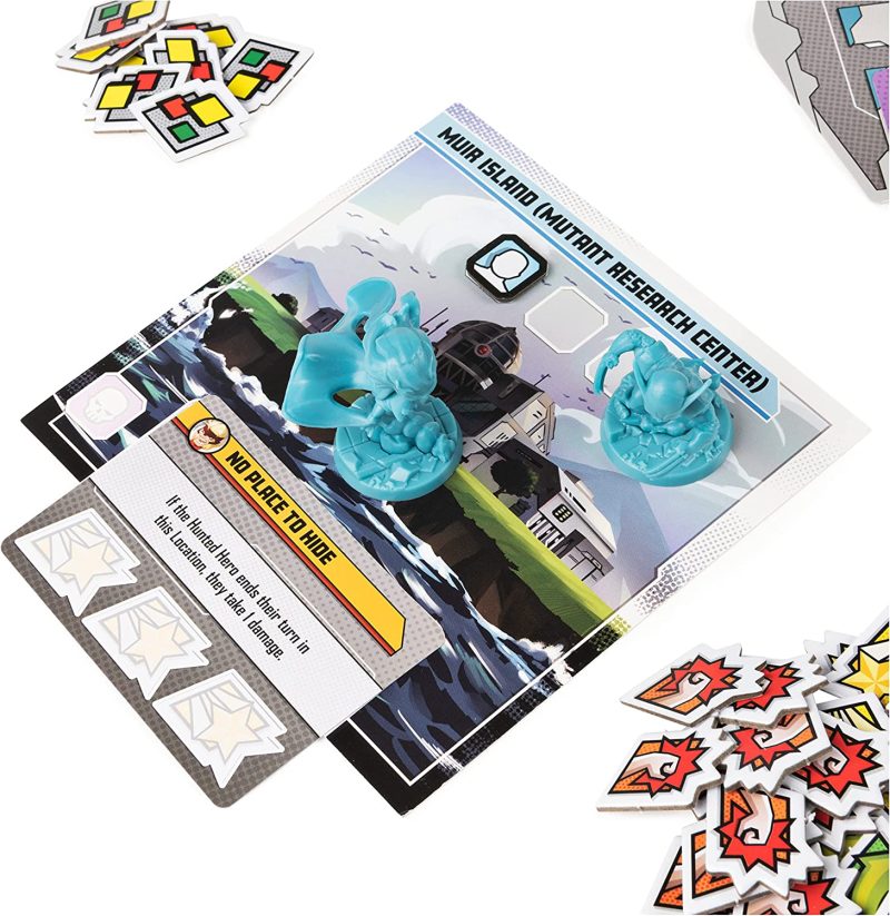 Spin Master Games X-Men, Marvel United Board Game with Cards and Collectible Hero Villain Figurines Party Fun Movie Challenge - Image 5