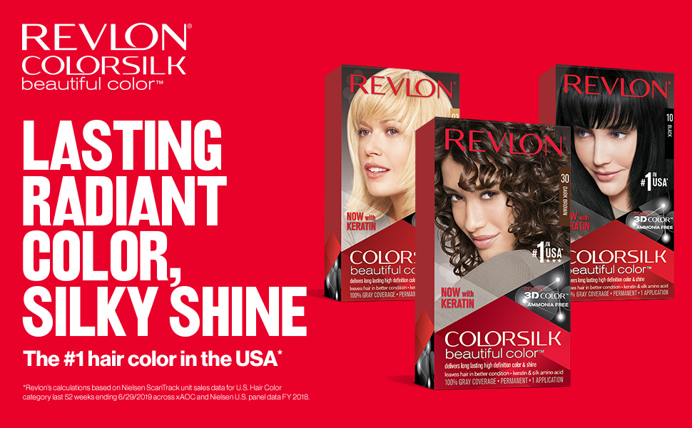Revlon Hair Dye Hair Color Permanent Radiant Beautiful Color