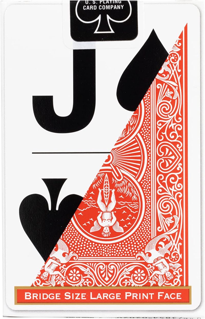 Bicycle Large Print Playing Cards - Image 3