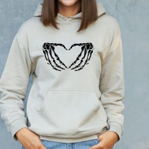 Spooky Skeleton Hands Heart SVG Bundle for Halloween Designs - Image 4